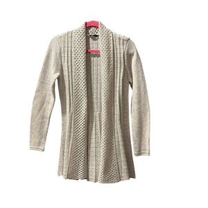 Hannah Women's Cream Cardigan Sweater